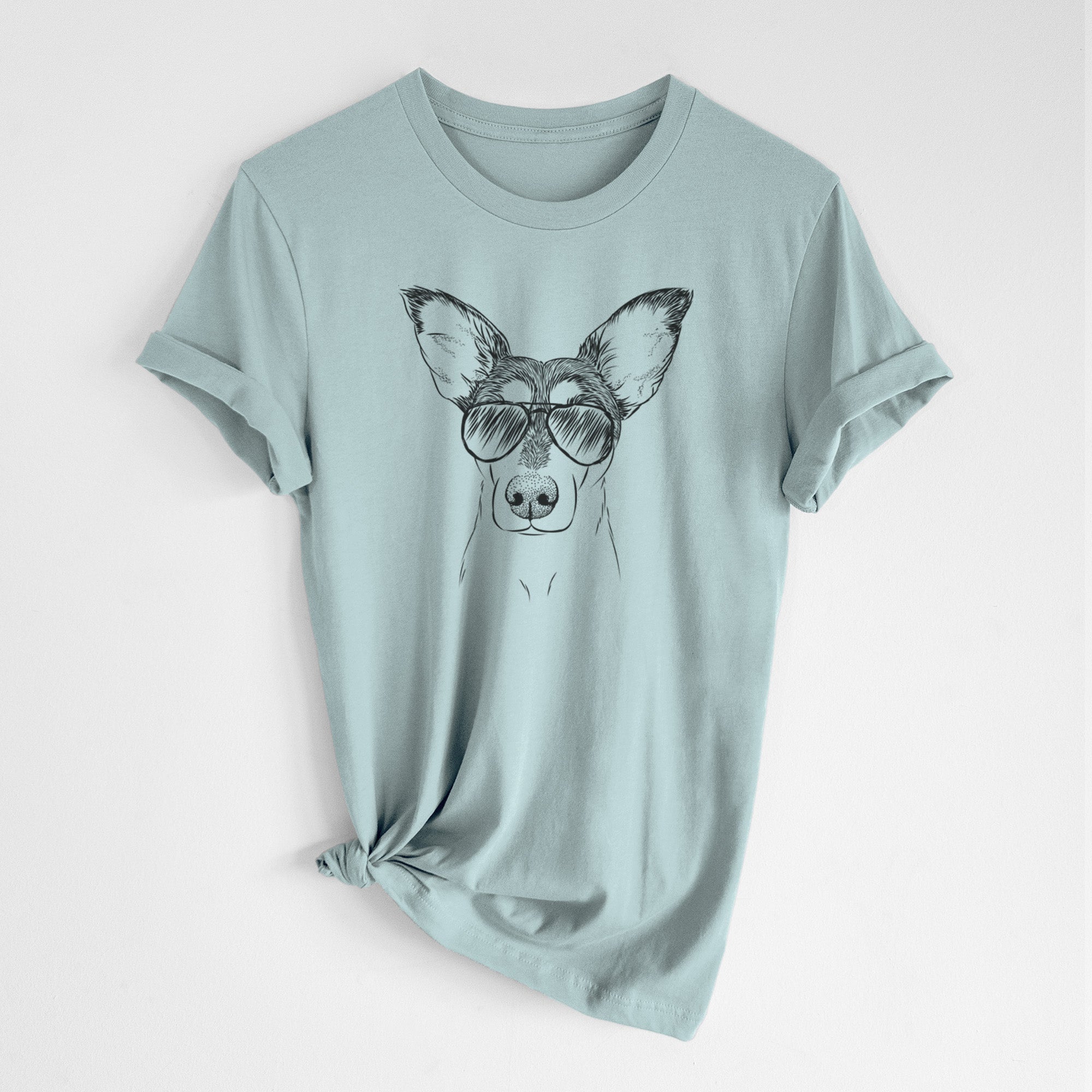 Aviator Chloe the Doxie Mix - Unisex Crewneck