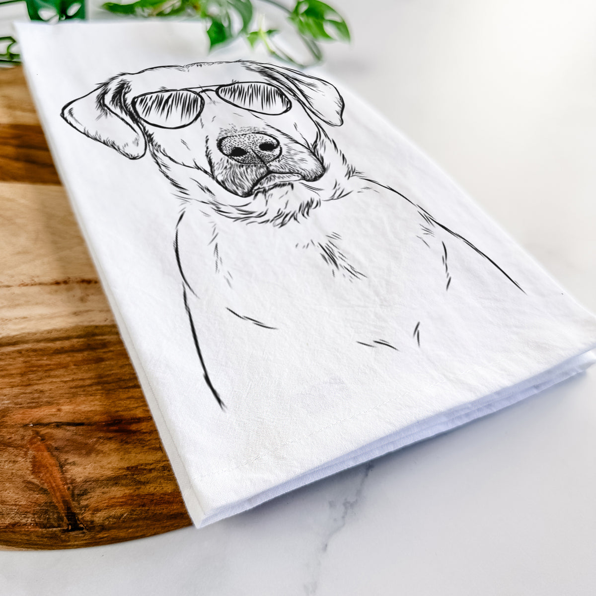 Cooper Griffin the Mixed Breed Tea Towel