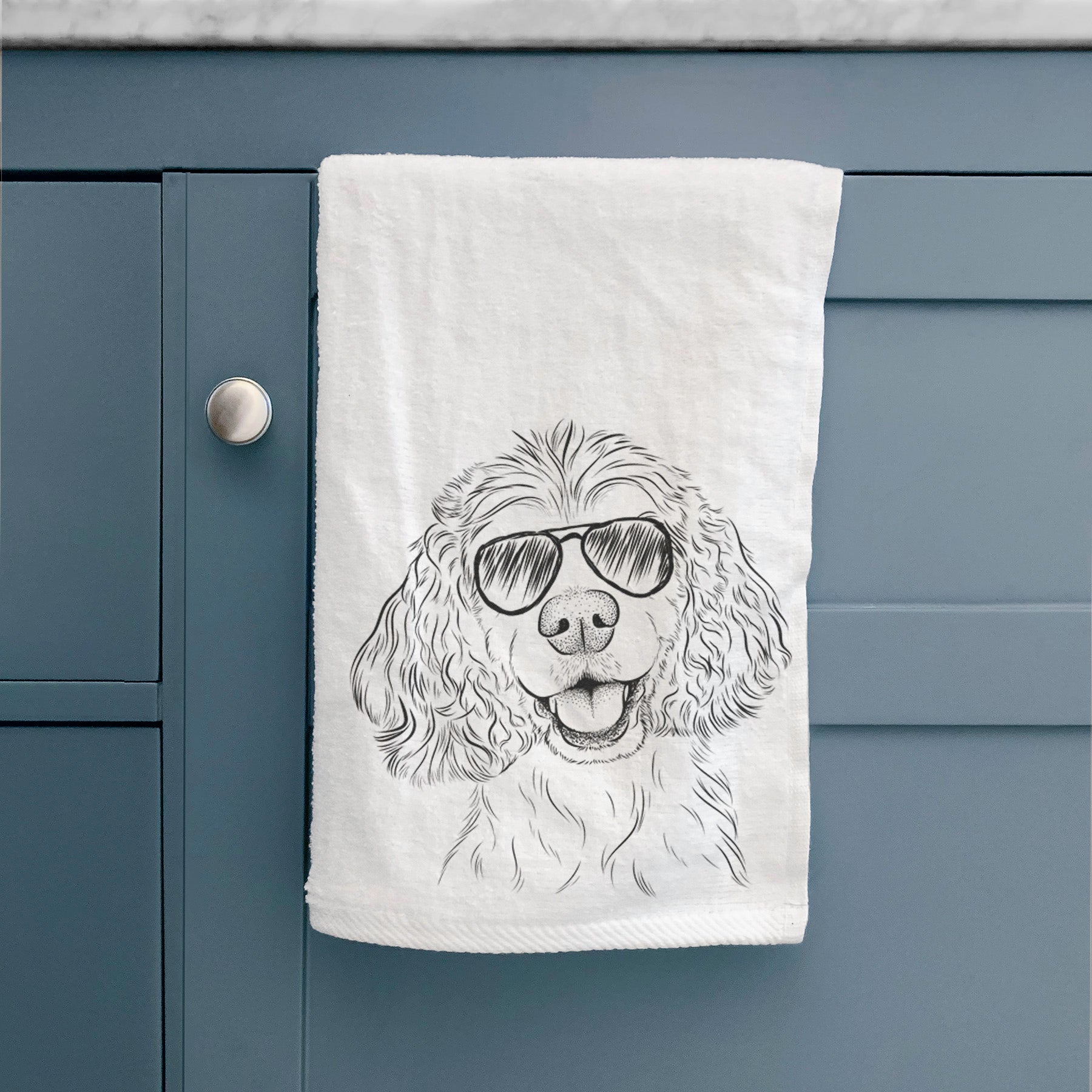 Cricket the American Cocker Spaniel Premium Hand Towel