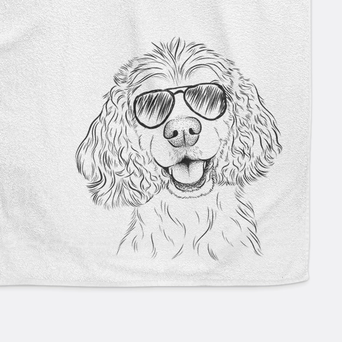 Cricket the American Cocker Spaniel Premium Hand Towel
