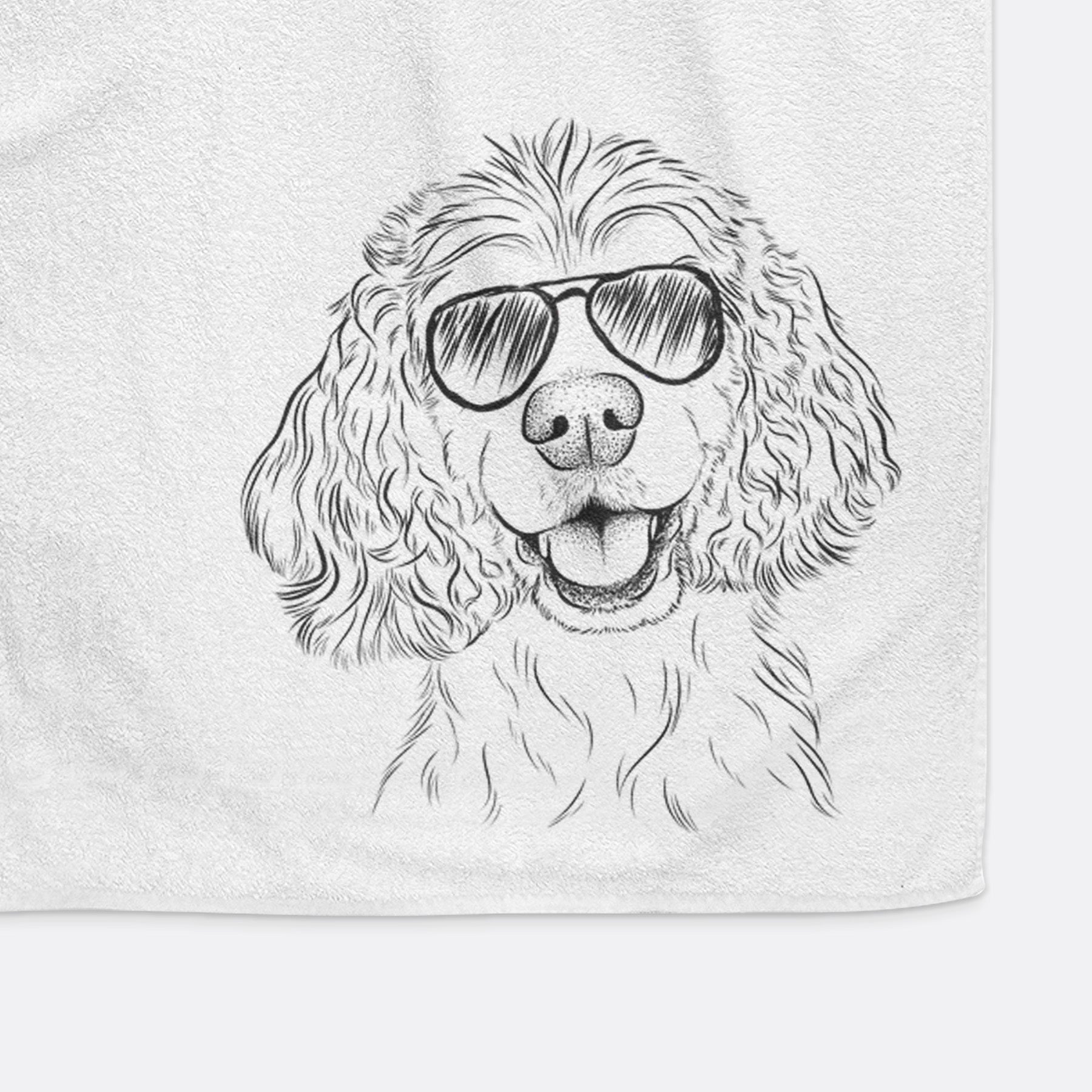 Cricket the American Cocker Spaniel Premium Hand Towel