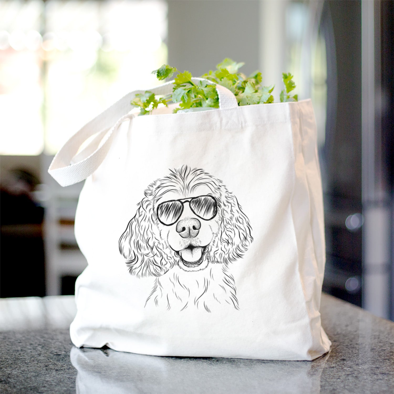 Cricket the American Cocker Spaniel - Tote Bag