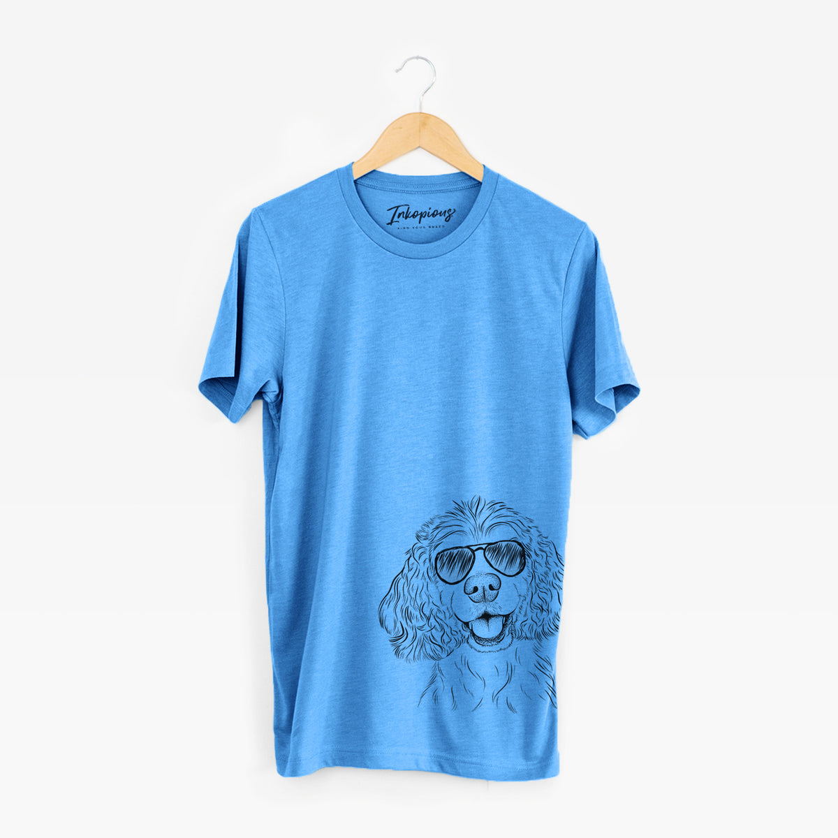 Aviator Cricket the American Cocker Spaniel - Unisex Crewneck