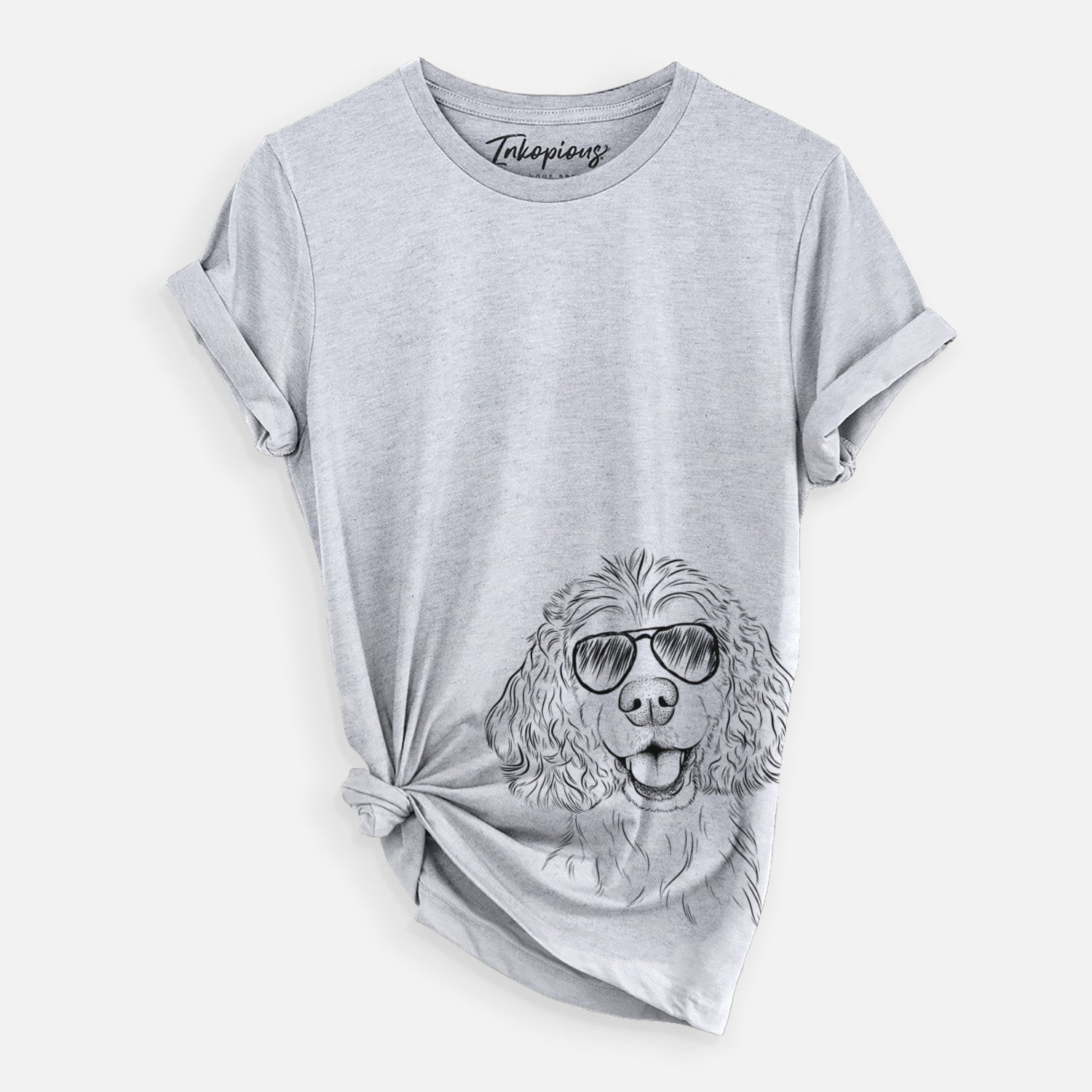 Aviator Cricket the American Cocker Spaniel - Unisex Crewneck