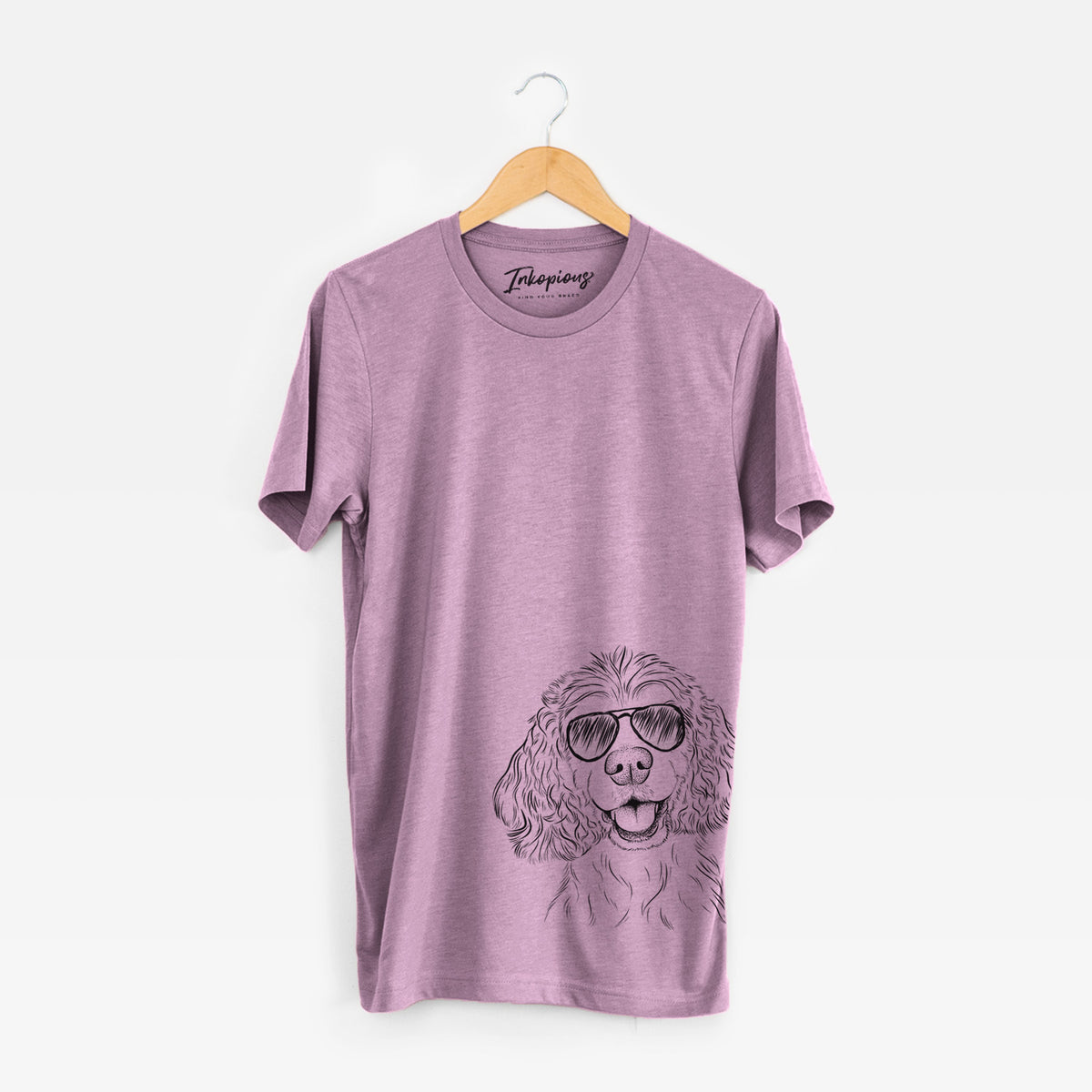 Aviator Cricket the American Cocker Spaniel - Unisex Crewneck