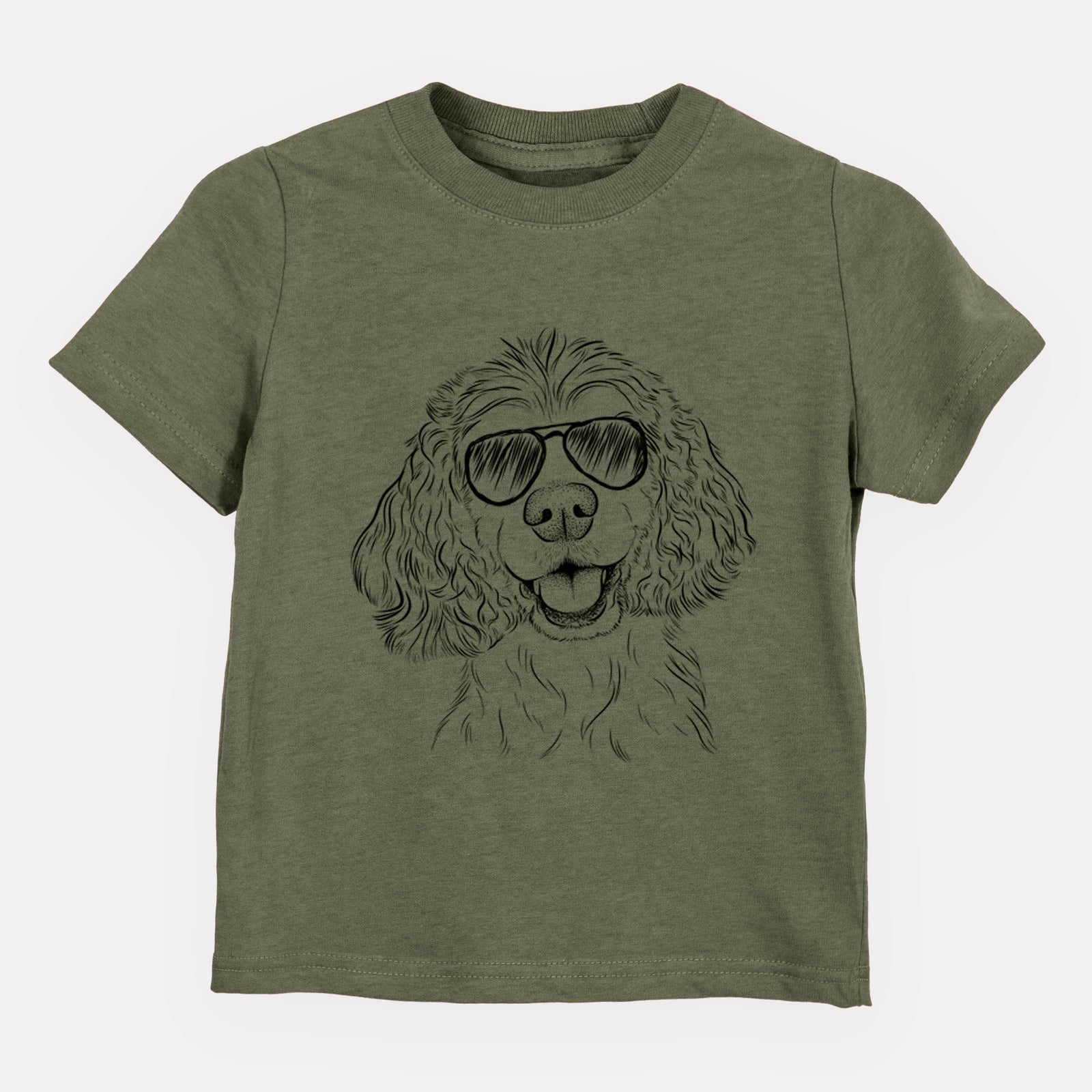 Aviator Cricket the American Cocker Spaniel - Kids/Youth/Toddler Shirt