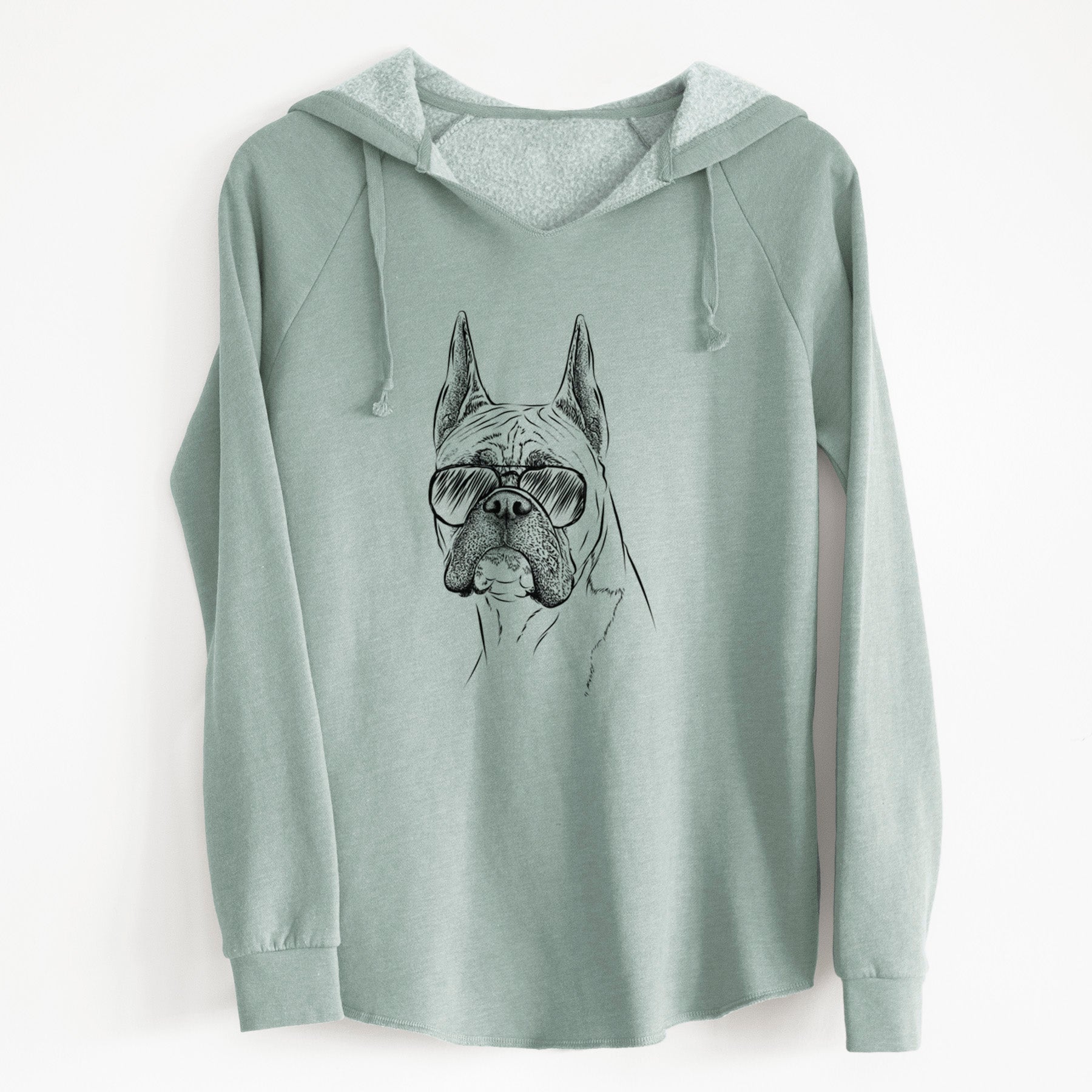 Aviator Ezra the Boxer - Cali Wave Hooded Sweatshirt