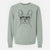 Aviator Franco the French Bulldog - Unisex Pigment Dyed Crew Sweatshirt