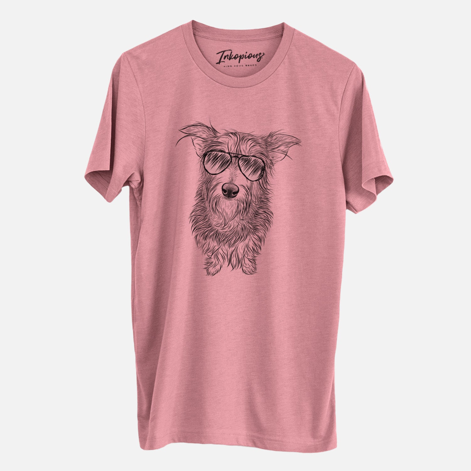 Aviator Frida Doggo the Rescue Terrier Mix - Unisex Crewneck