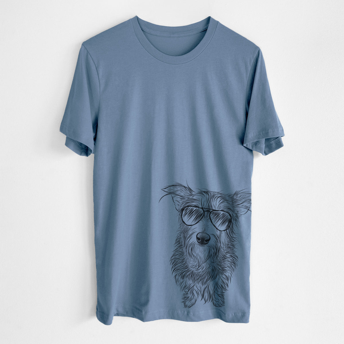 Aviator Frida Doggo the Rescue Terrier Mix - Unisex Crewneck