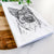 Geddy the Shiloh Shepherd Tea Towel