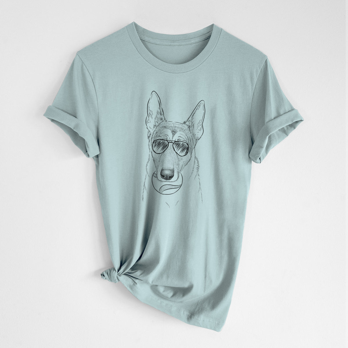 Aviator Greta the German Shepherd - Unisex Crewneck