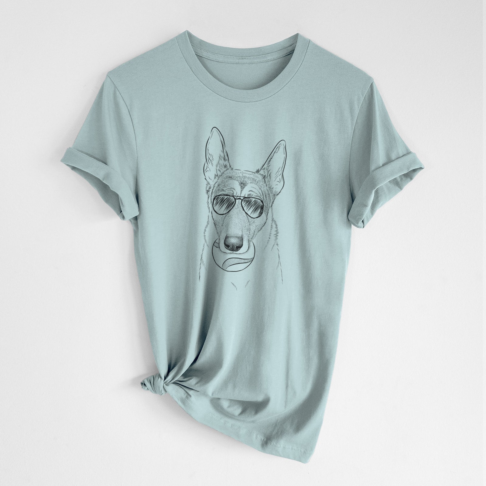 Aviator Greta the German Shepherd - Unisex Crewneck