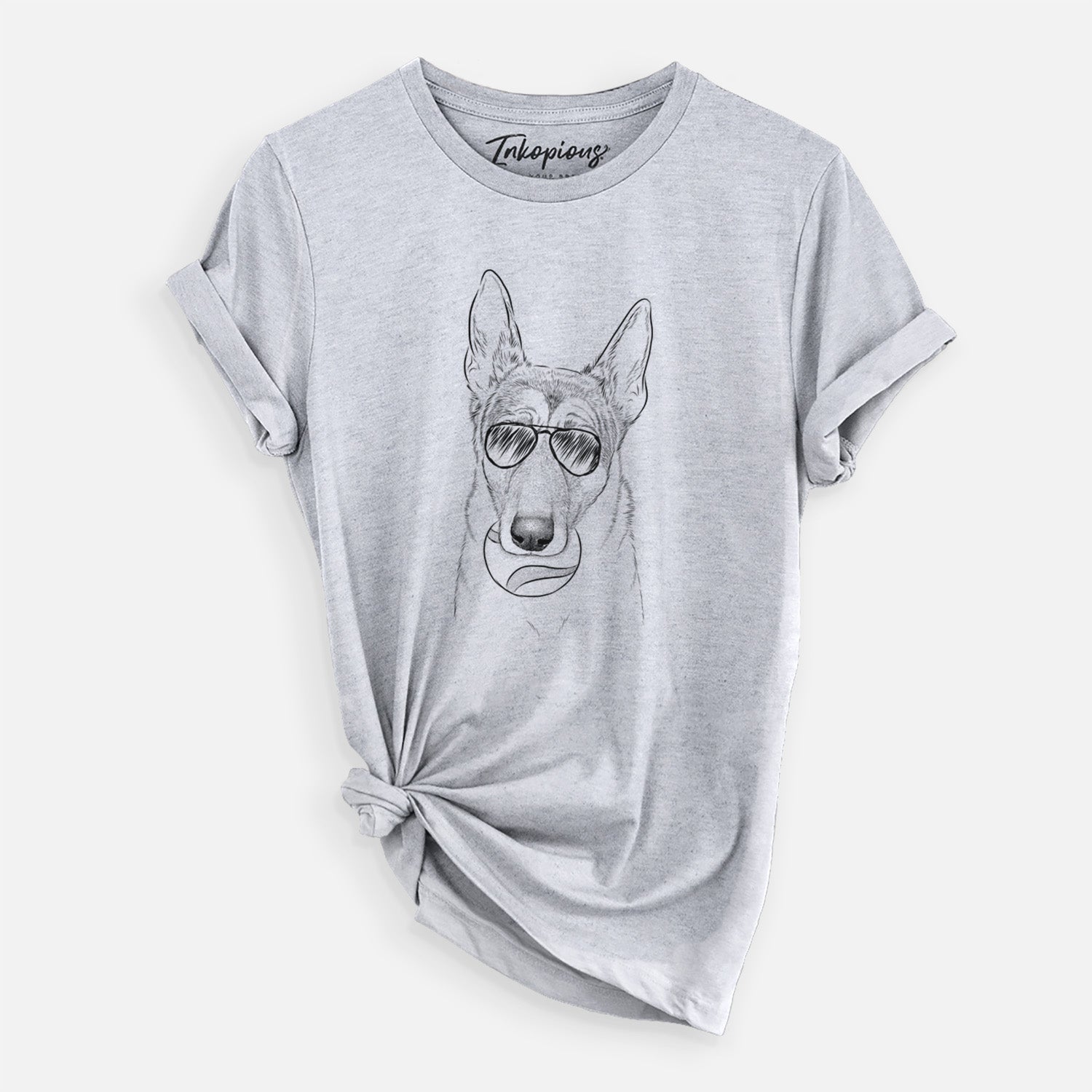 Aviator Greta the German Shepherd - Unisex Crewneck
