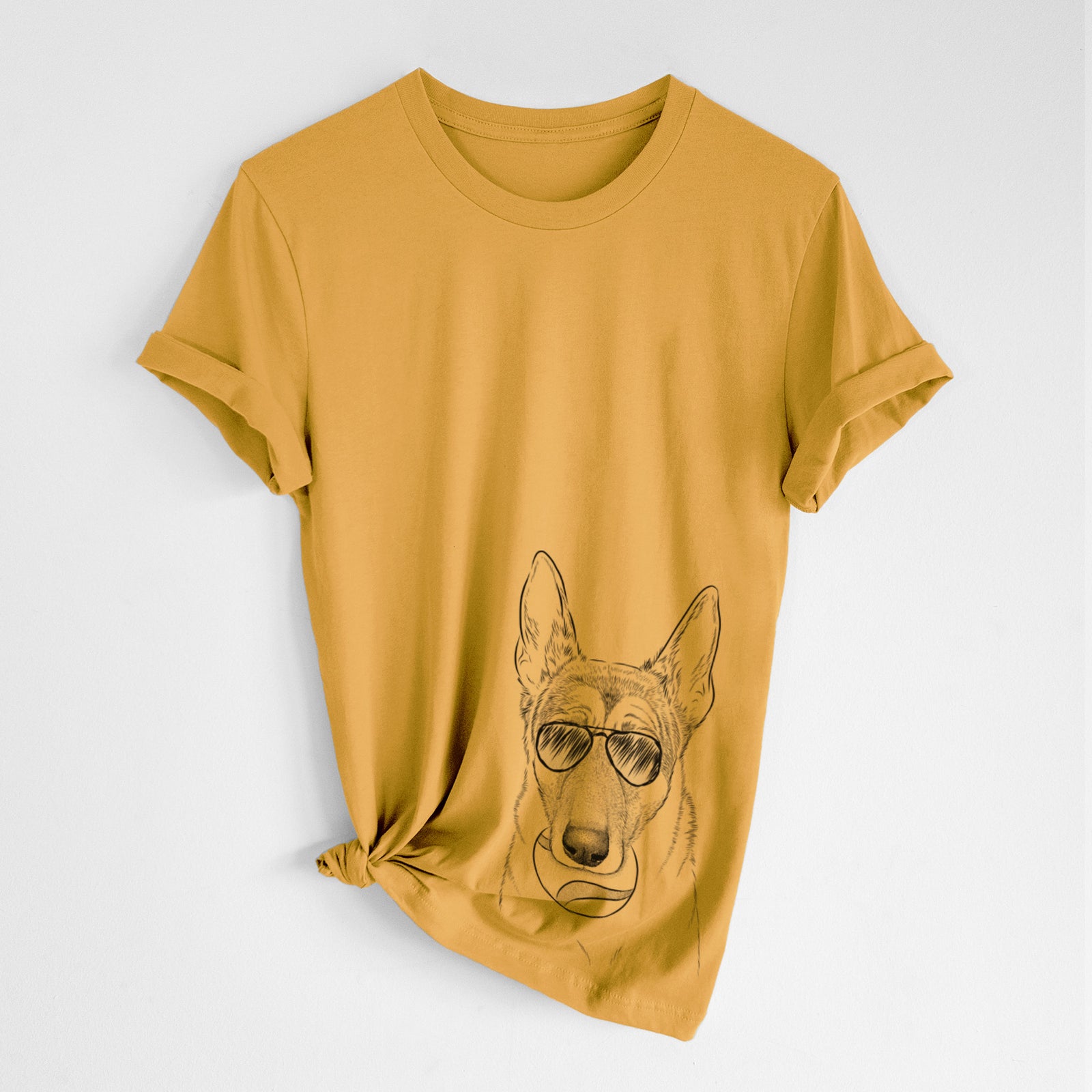 Aviator Greta the German Shepherd - Unisex Crewneck