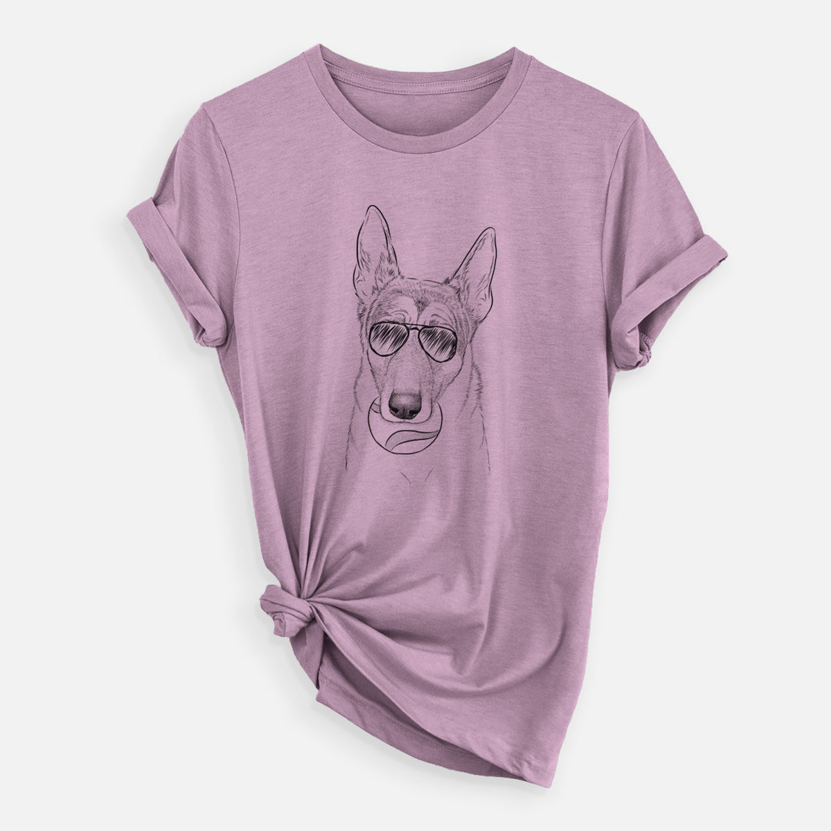 Aviator Greta the German Shepherd - Unisex Crewneck