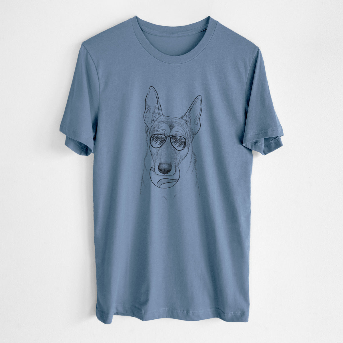 Aviator Greta the German Shepherd - Unisex Crewneck