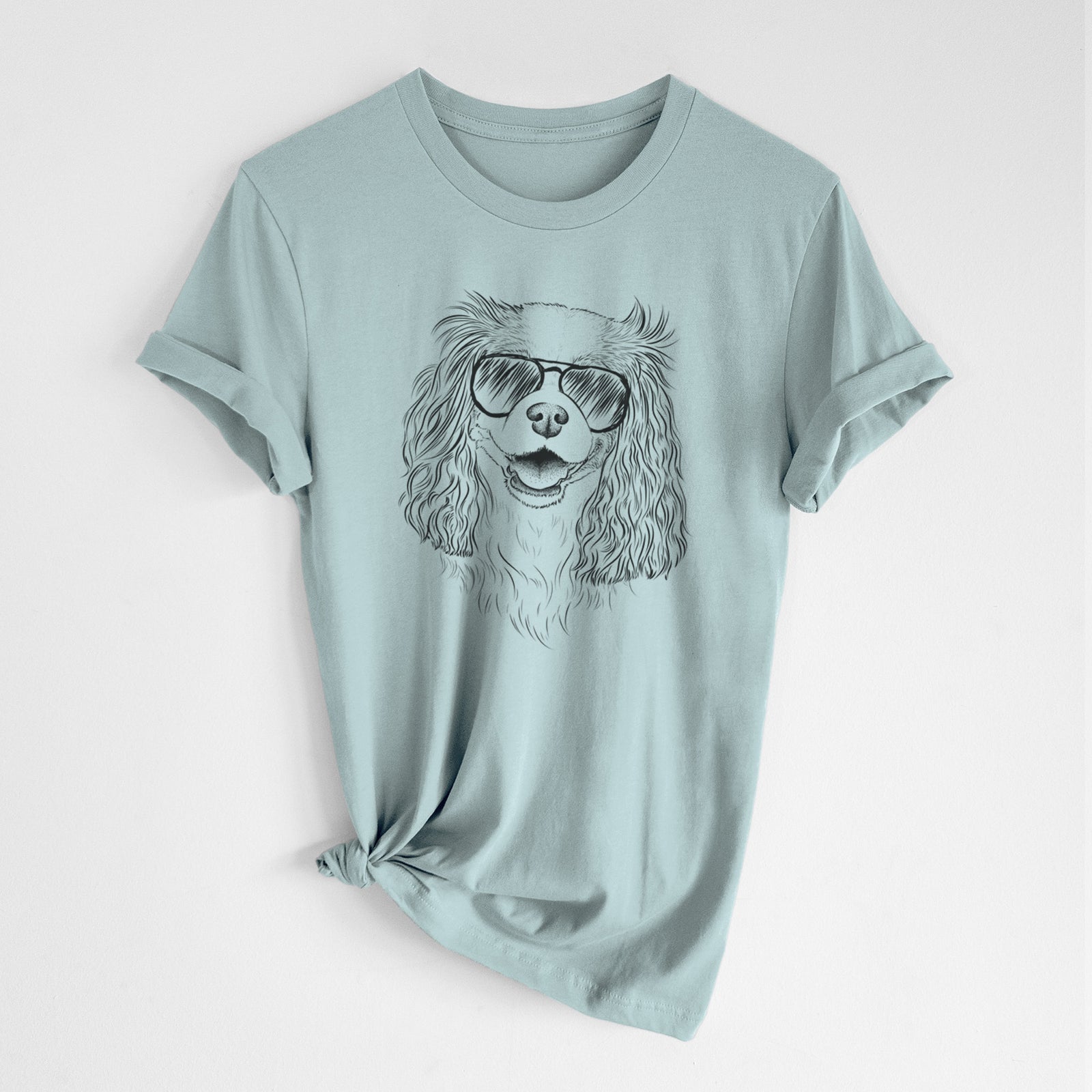 Aviator Halley Comet the Cavalier King Charles Spaniel - Unisex Crewneck