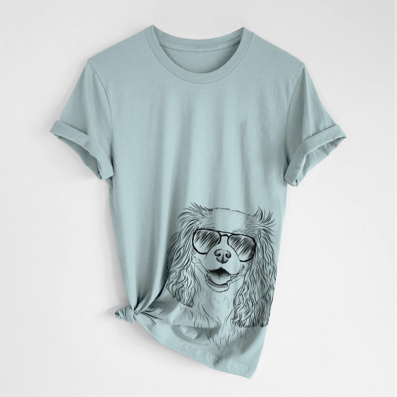 Aviator Halley Comet the Cavalier King Charles Spaniel - Unisex Crewneck
