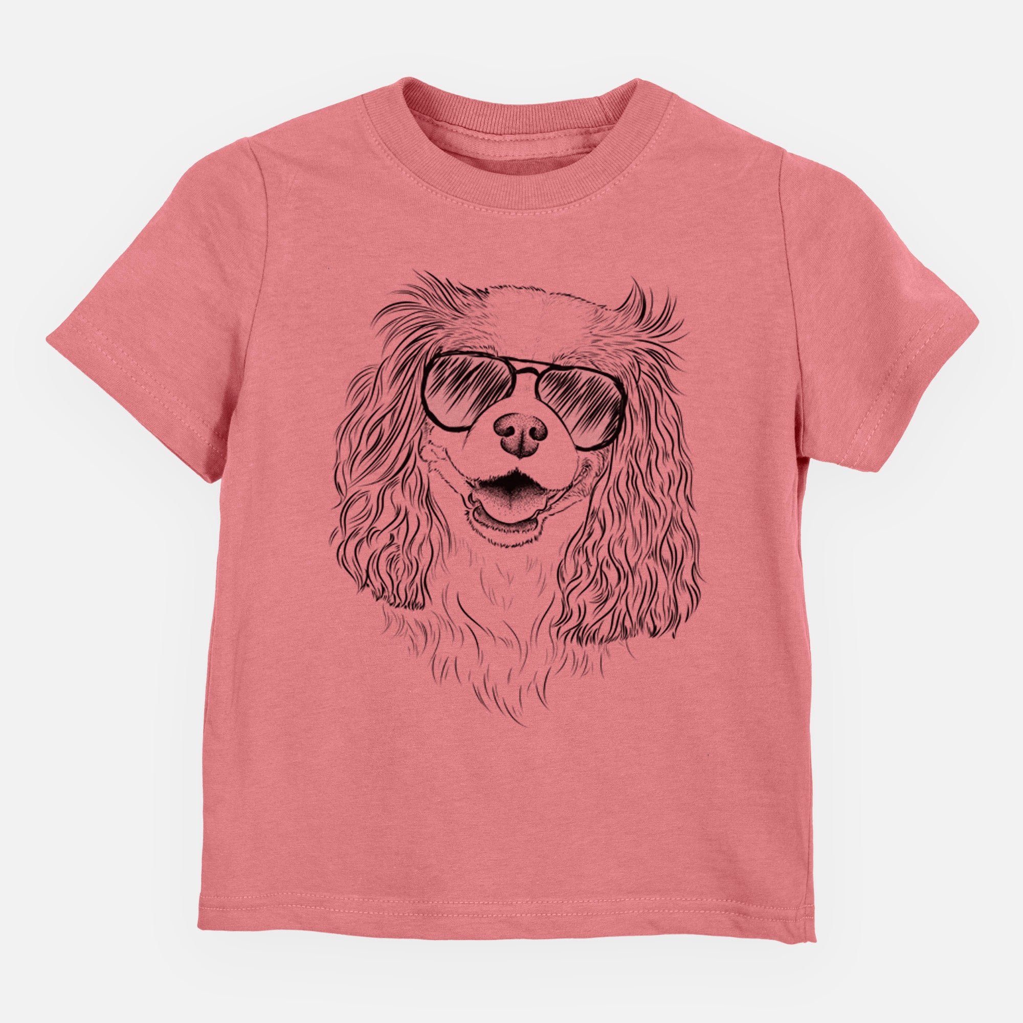 Aviator Halley Comet the Cavalier King Charles Spaniel - Kids/Youth/Toddler Shirt