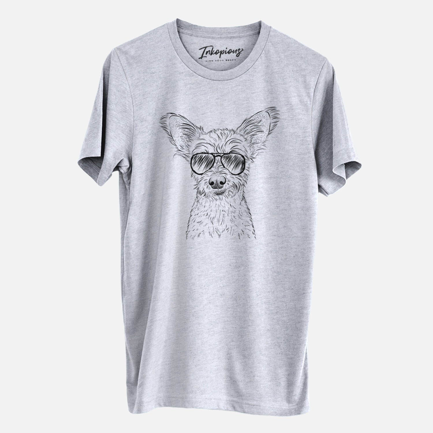 Aviator Heidi the Schnauzer Mix - Unisex Crewneck