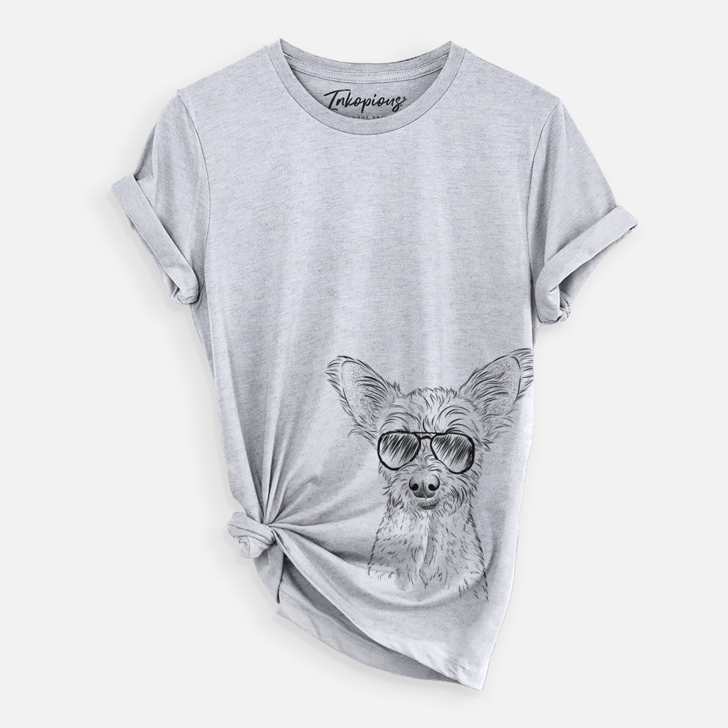 Aviator Heidi the Schnauzer Mix - Unisex Crewneck