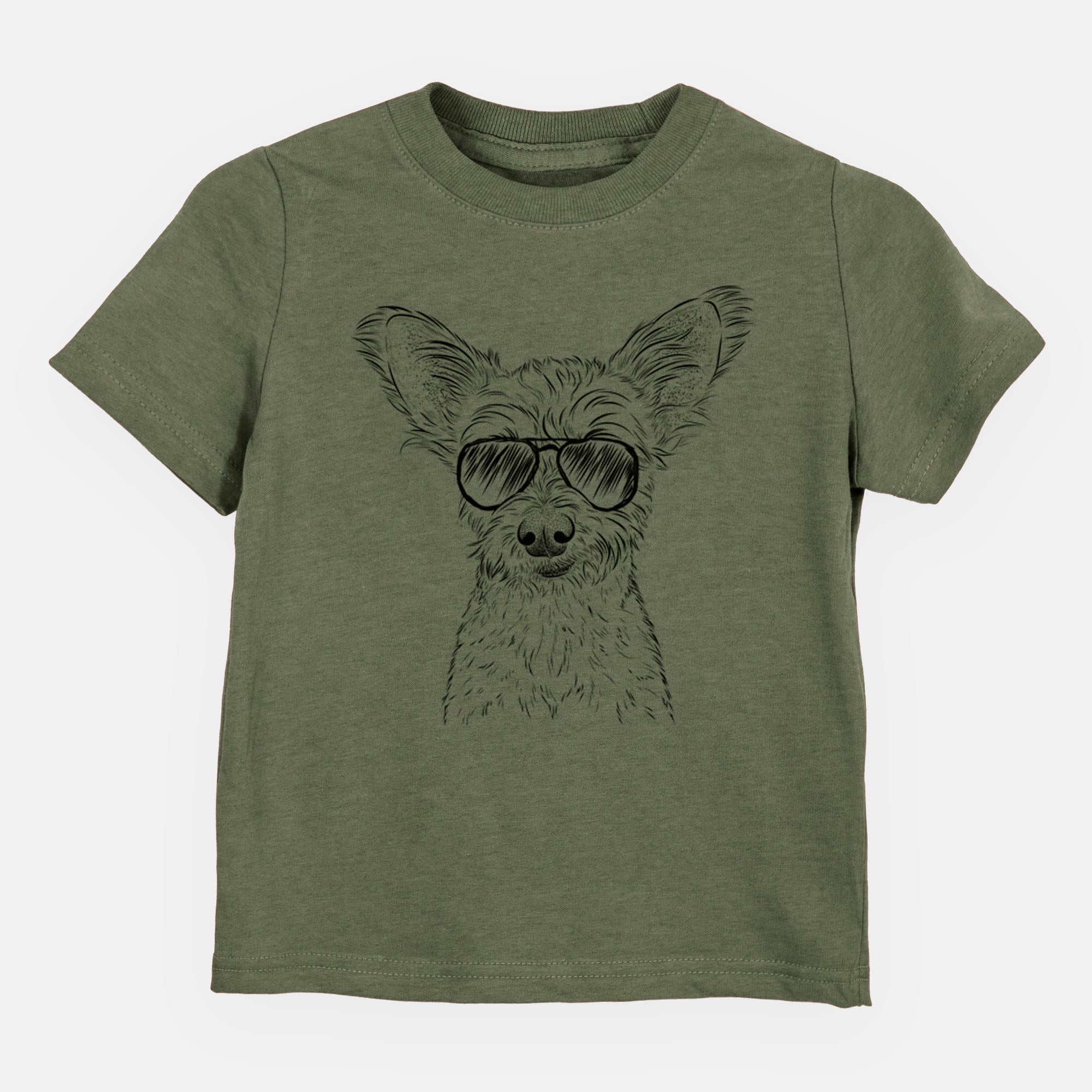 Aviator Heidi the Schnauzer Mix - Kids/Youth/Toddler Shirt