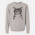 Aviator Hobbes the Tabby Cat - Unisex Pigment Dyed Crew Sweatshirt