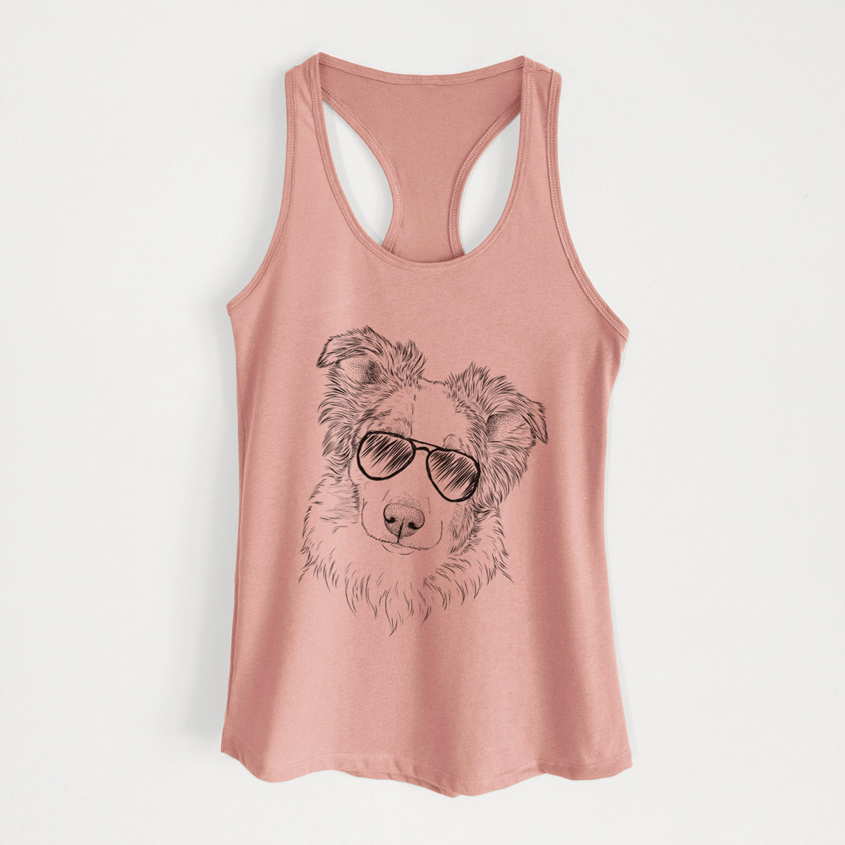HoneyBee the Miniature Australian Shepherd - Women's Racerback Tanktop