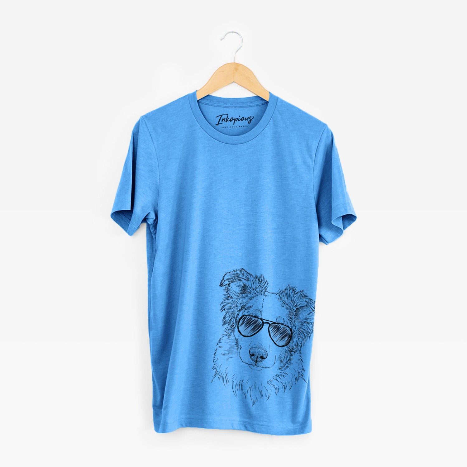 Aviator HoneyBee the Miniature Australian Shepherd - Unisex Crewneck