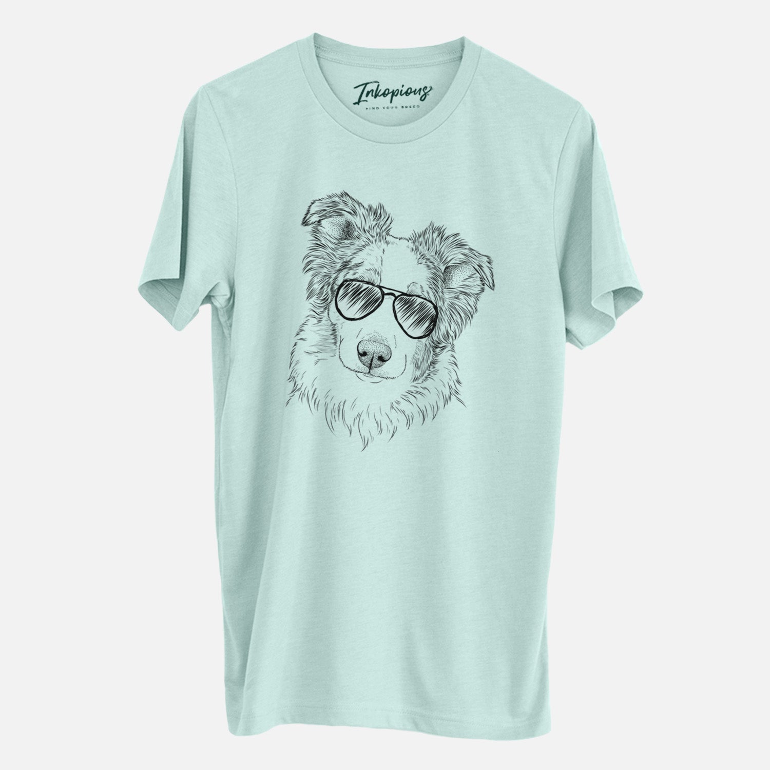 Aviator HoneyBee the Miniature Australian Shepherd - Unisex Crewneck