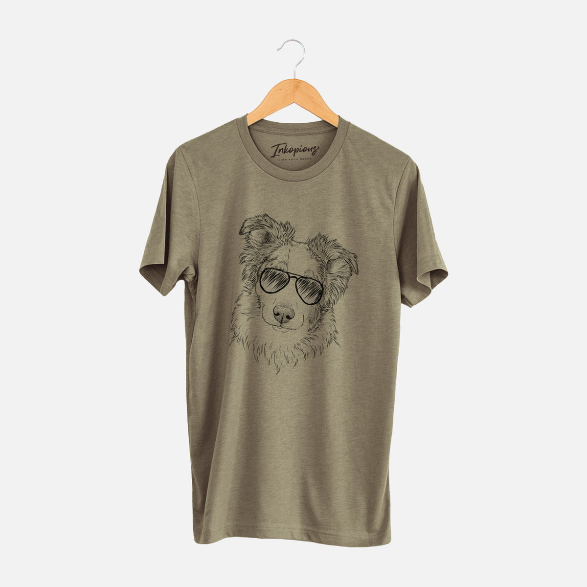 Aviator HoneyBee the Miniature Australian Shepherd - Unisex Crewneck