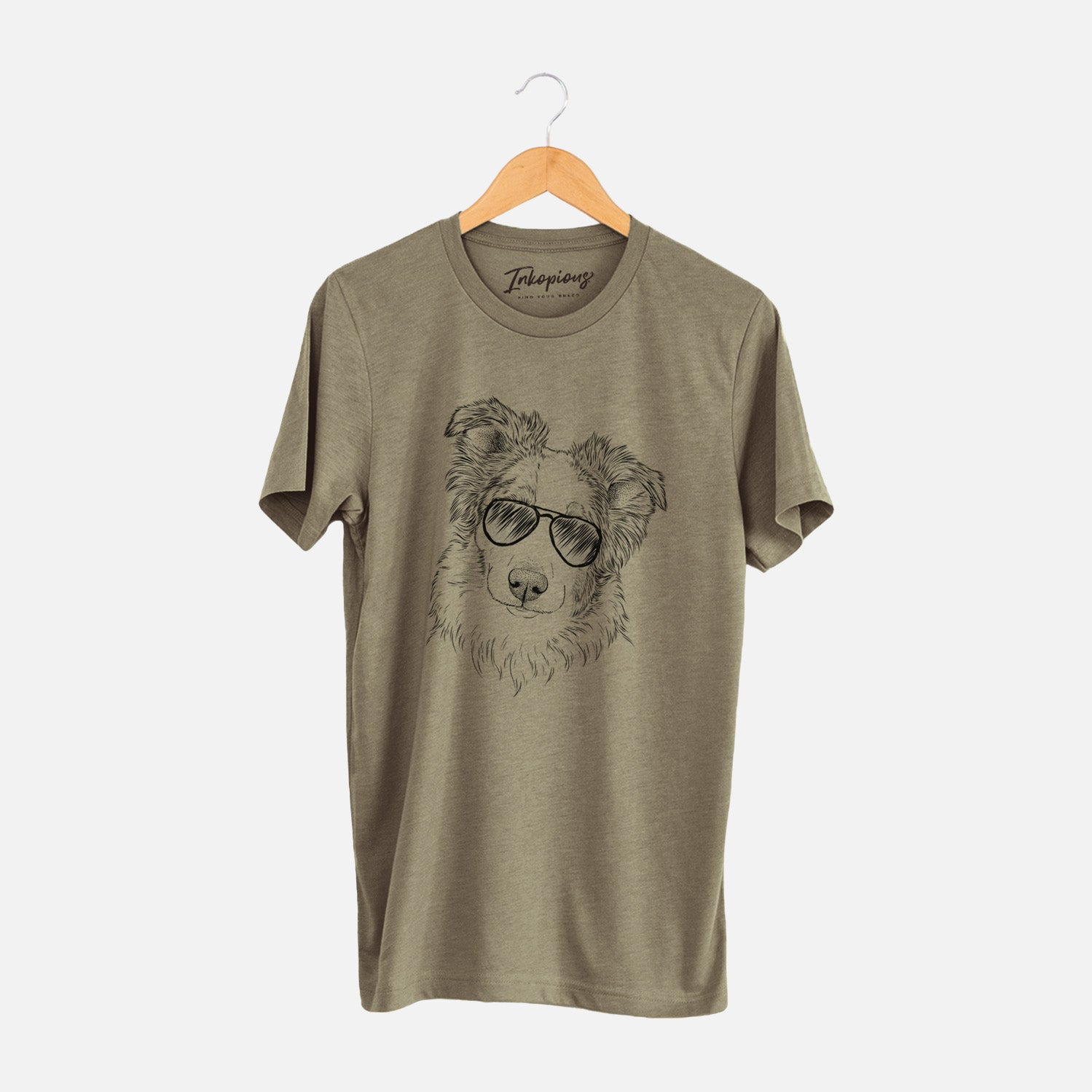 Aviator HoneyBee the Miniature Australian Shepherd - Unisex Crewneck