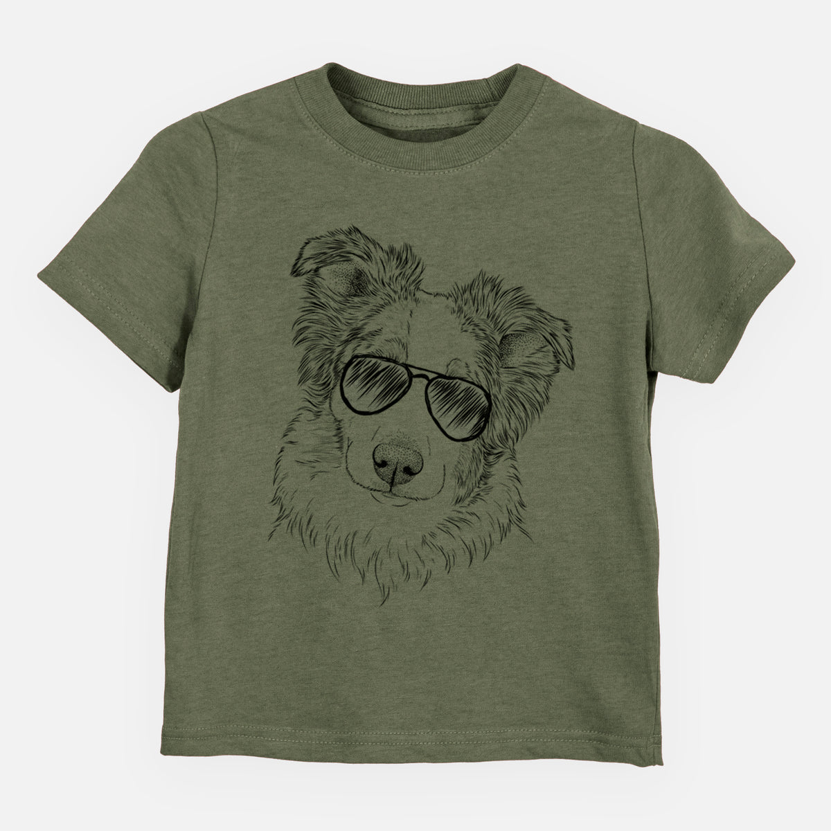 Aviator HoneyBee the Miniature Australian Shepherd - Kids/Youth/Toddler Shirt