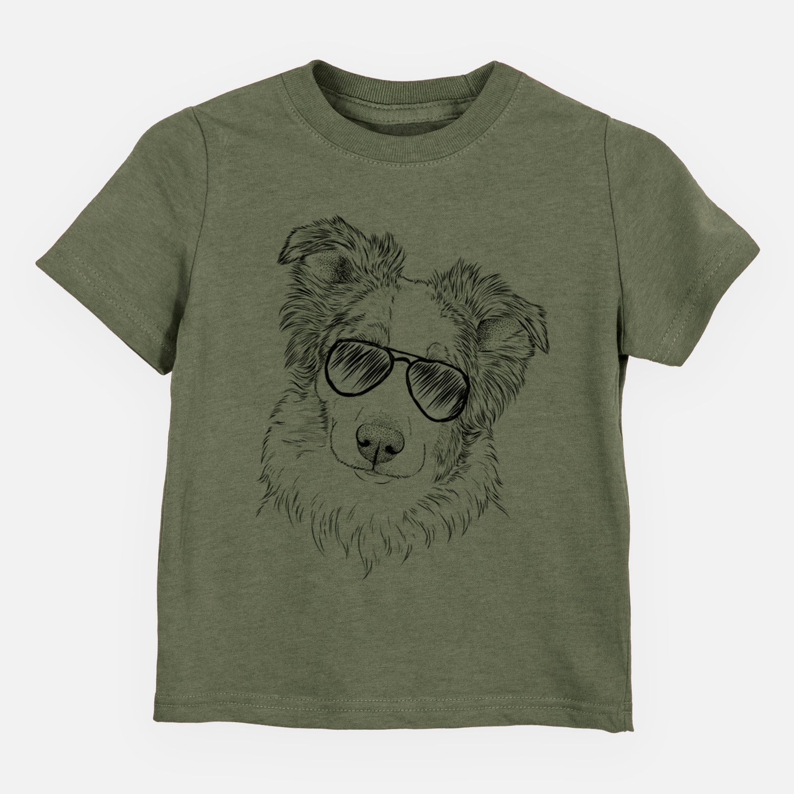 Aviator HoneyBee the Miniature Australian Shepherd - Kids/Youth/Toddler Shirt