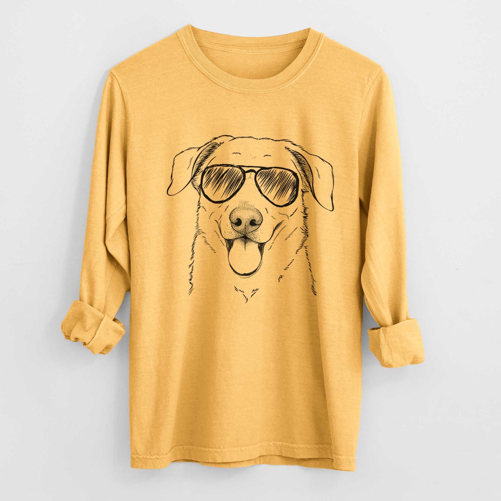 Aviator Hudson the Shepherd - Men's Heavyweight 100% Cotton Long Sleeve