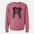 Aviator Indi the Border Collie - Unisex Pigment Dyed Crew Sweatshirt