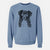 Aviator Indi the Border Collie - Unisex Pigment Dyed Crew Sweatshirt