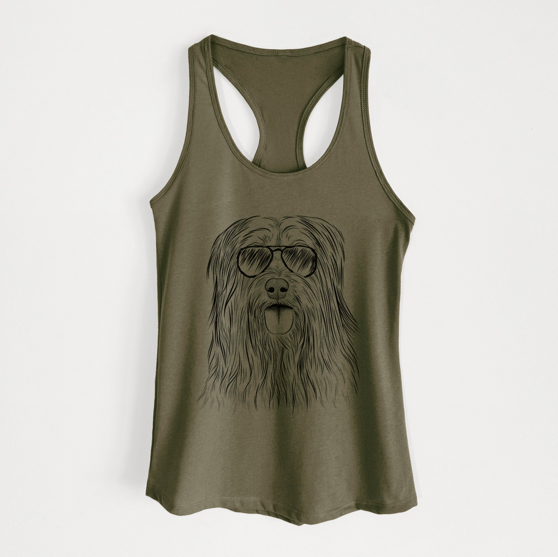 Indy the Korean Sapsali - Women's Racerback Tanktop