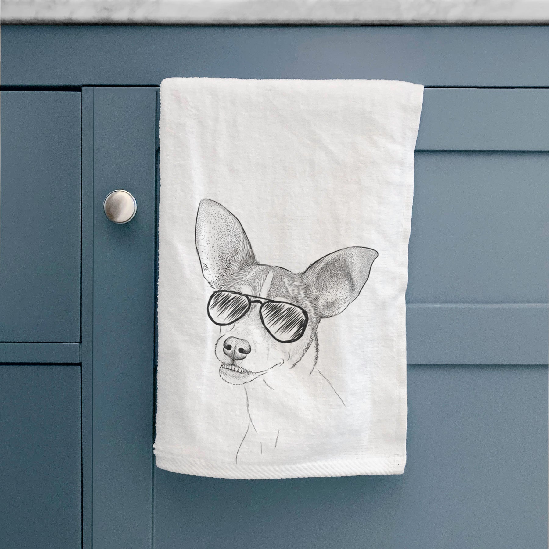 Kailani the Chihuahua Mix Decorative Hand Towel