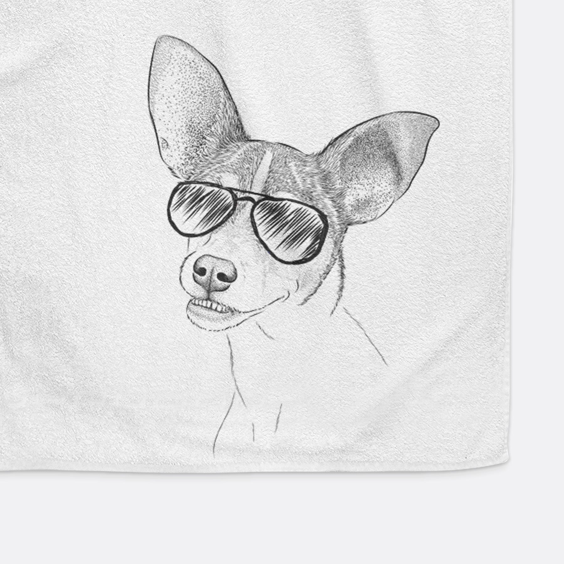 Kailani the Chihuahua Mix Decorative Hand Towel