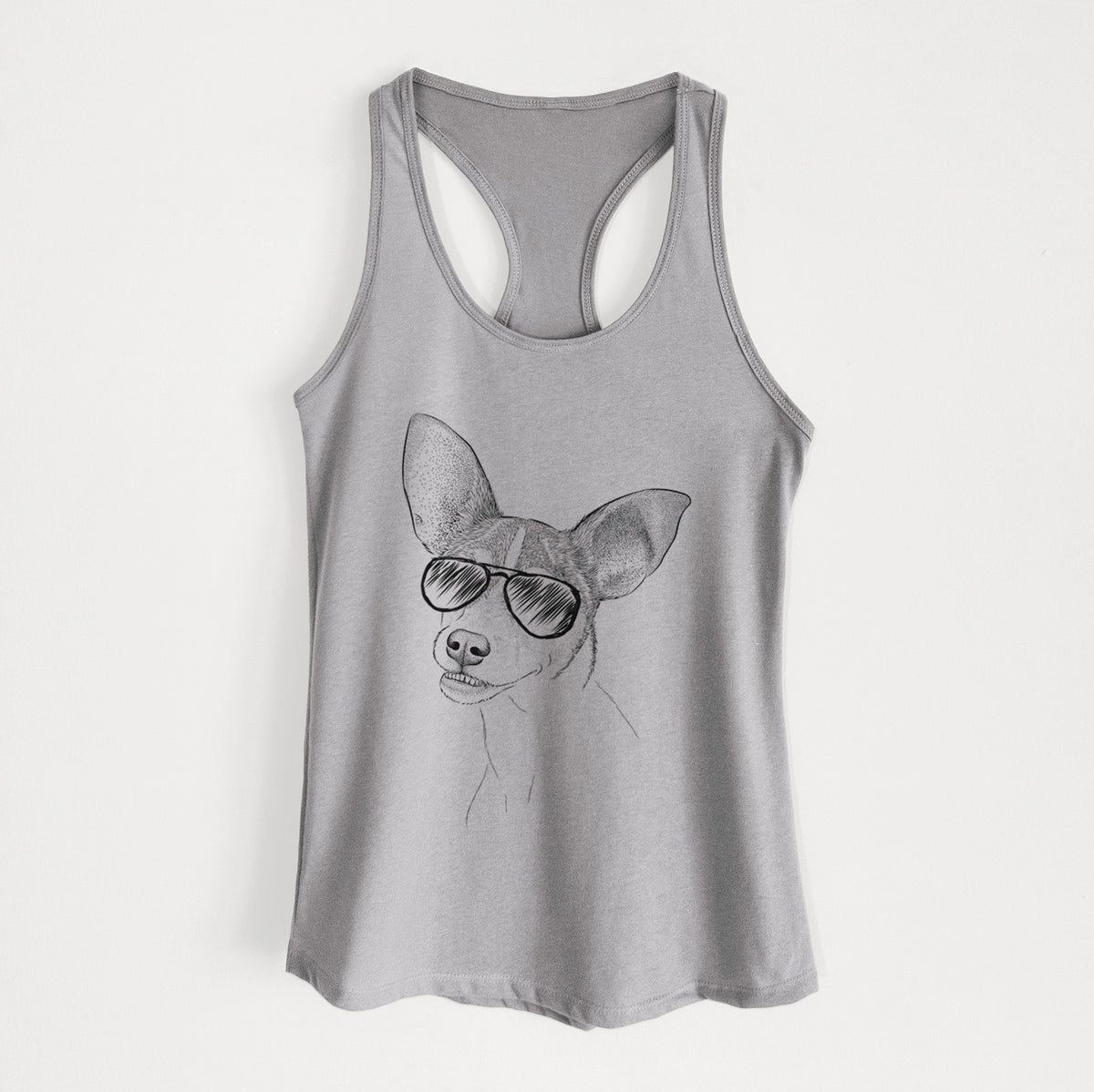 Kailani the Chihuahua Mix - Women&#39;s Racerback Tanktop