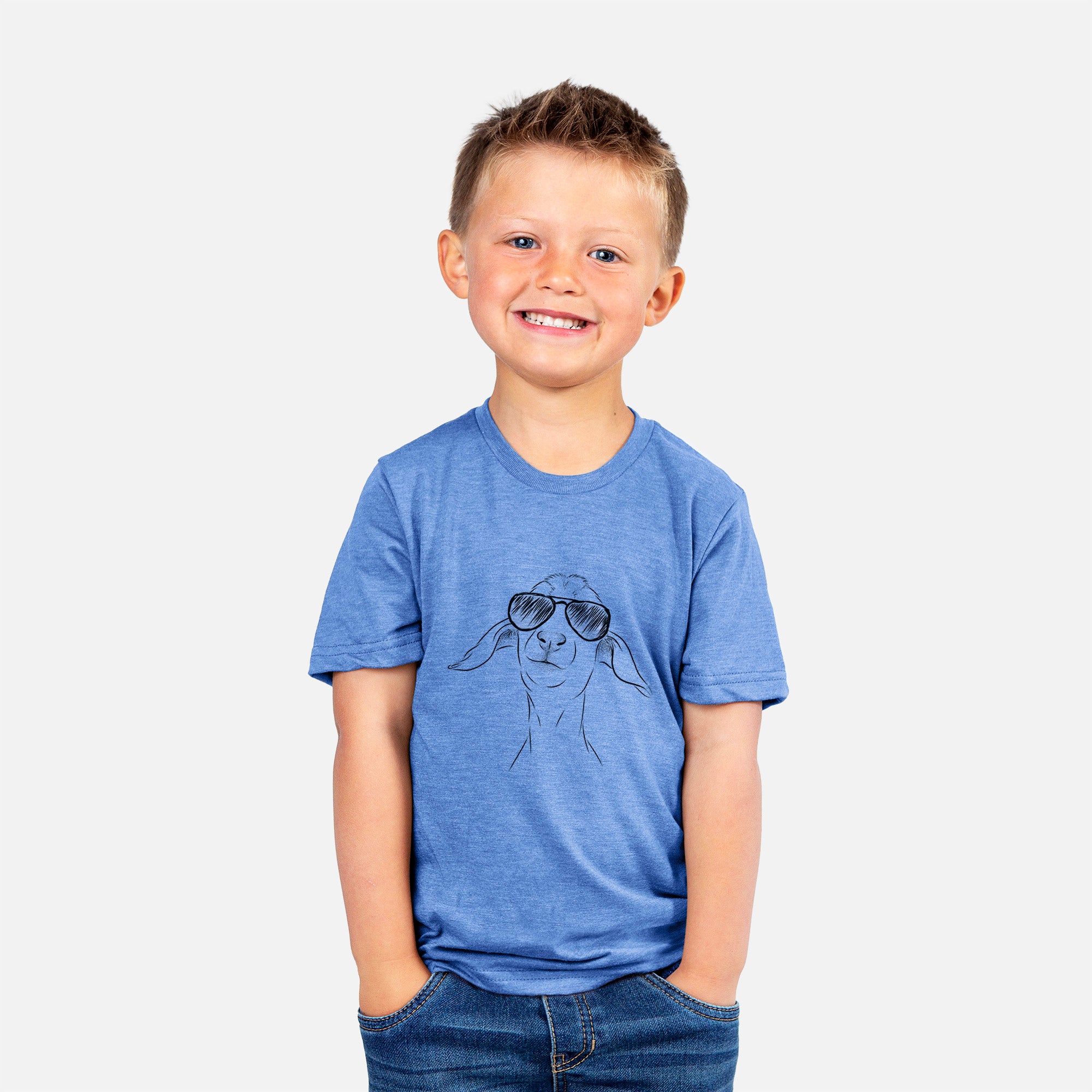 Aviator Kara Dune the Spanish Boer Goat - Kids/Youth/Toddler Shirt