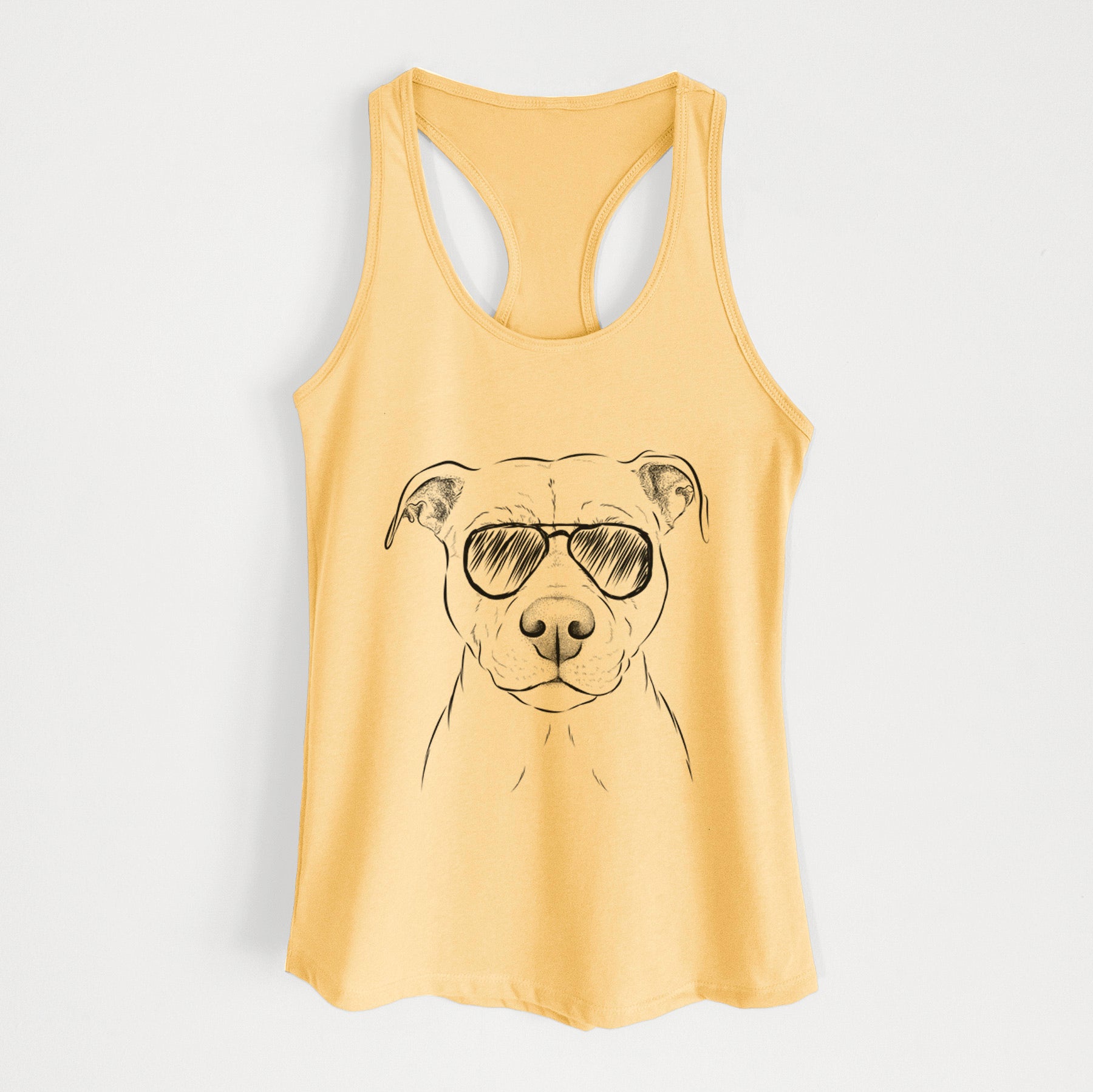 Khaleesi the Pitbull - Women's Racerback Tanktop