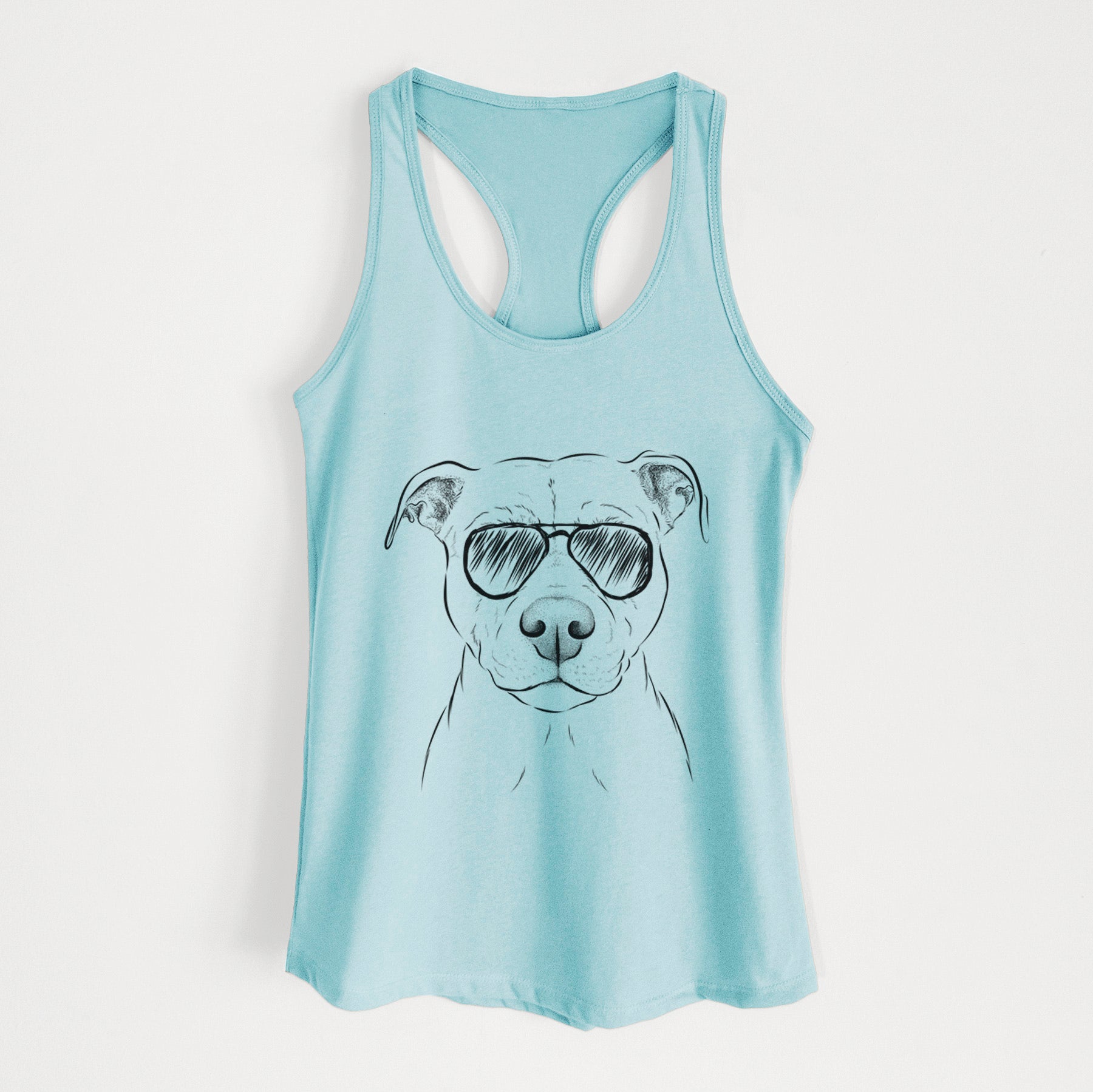 Khaleesi the Pitbull - Women's Racerback Tanktop