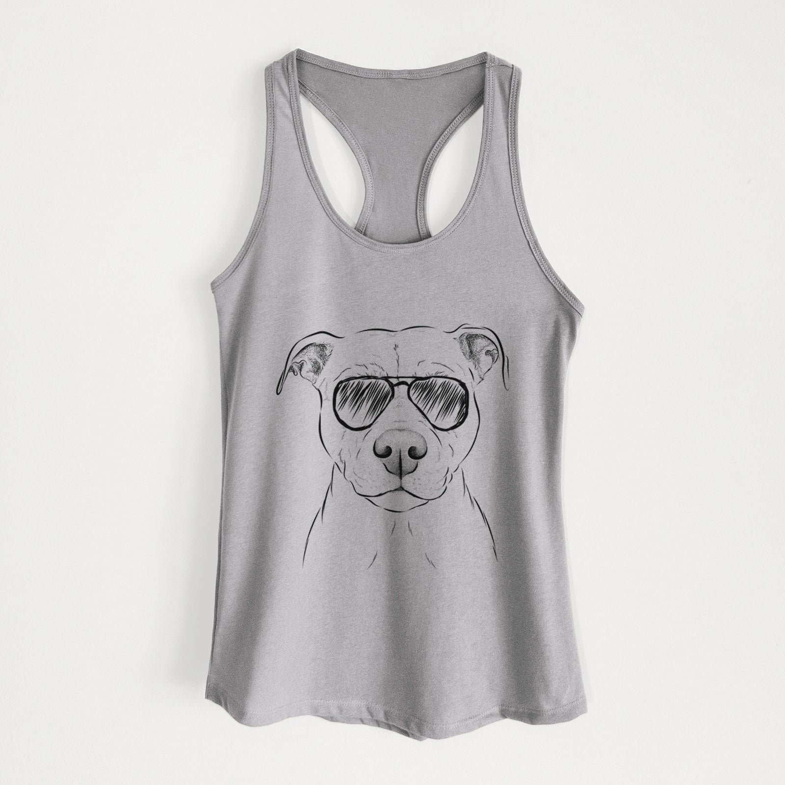 Khaleesi the Pitbull - Women's Racerback Tanktop