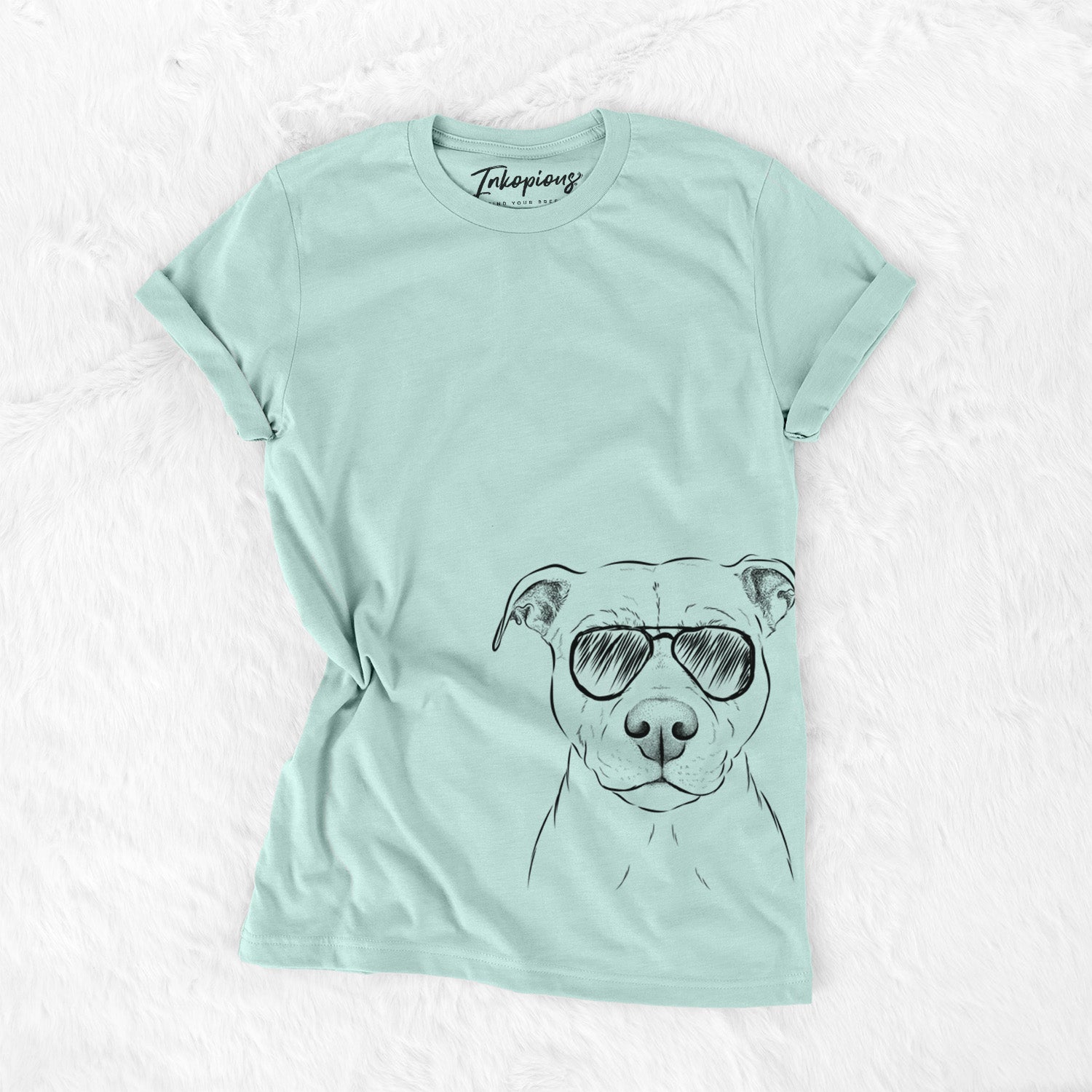 Aviator Khaleesi the Pitbull - Unisex Crewneck