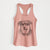 Lance the Lab/Shepherd Mix - Women's Racerback Tanktop