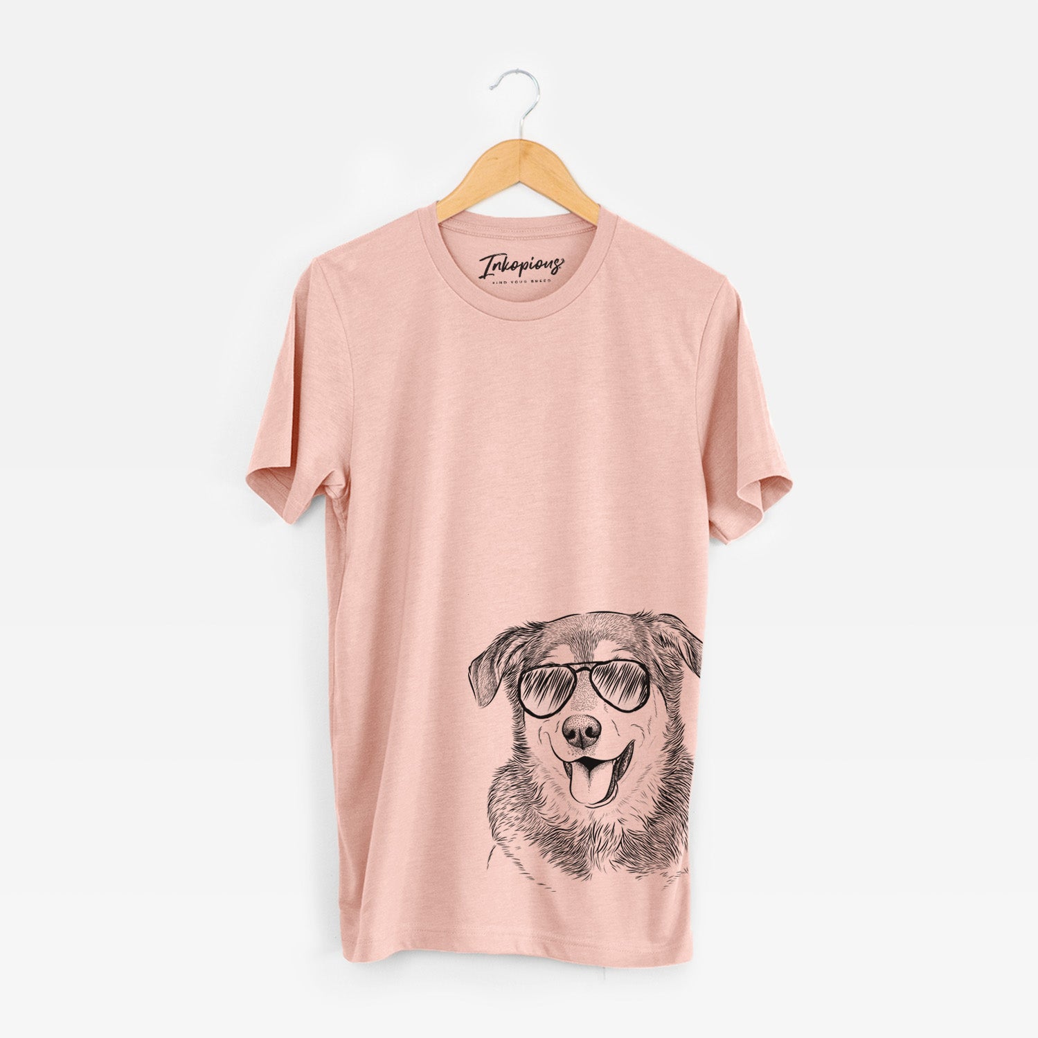 Aviator Lance the Lab/Shepherd Mix - Unisex Crewneck