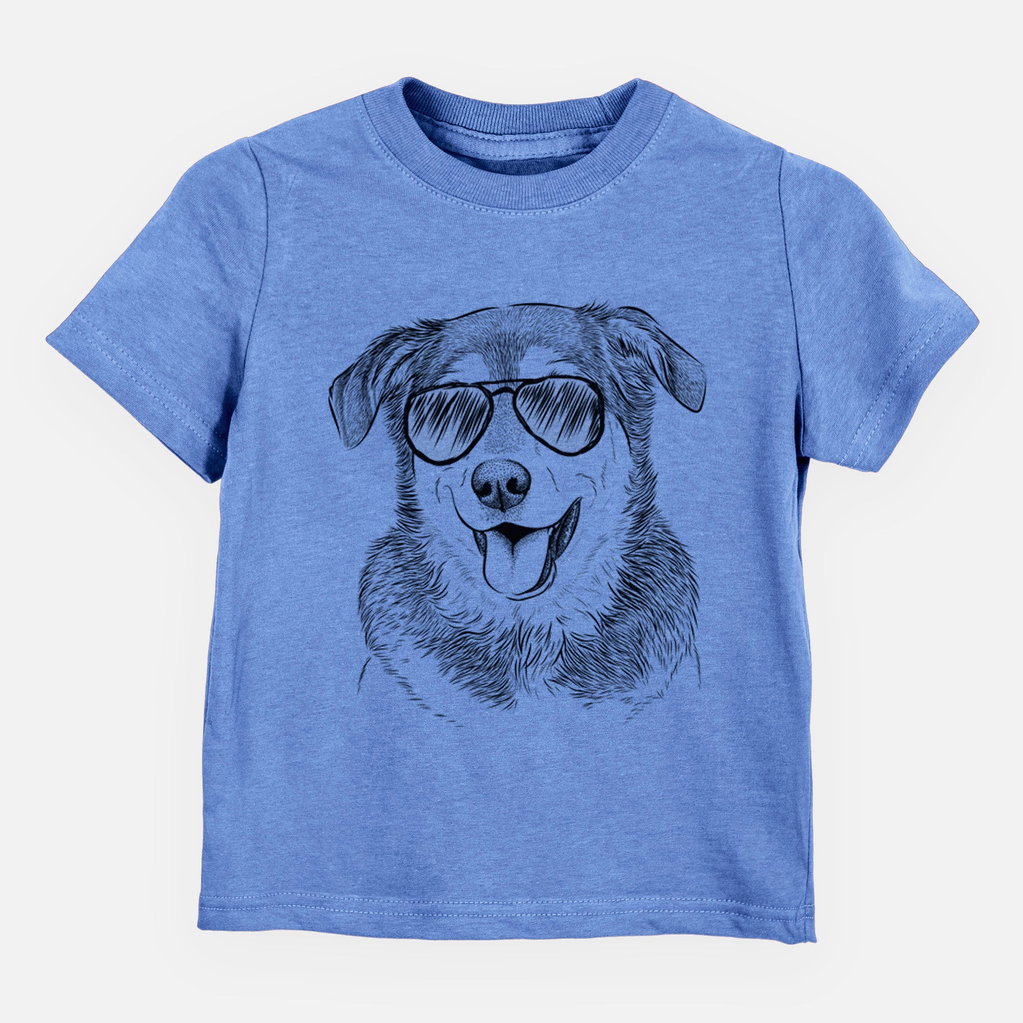 Aviator Lance the Lab/Shepherd Mix - Kids/Youth/Toddler Shirt